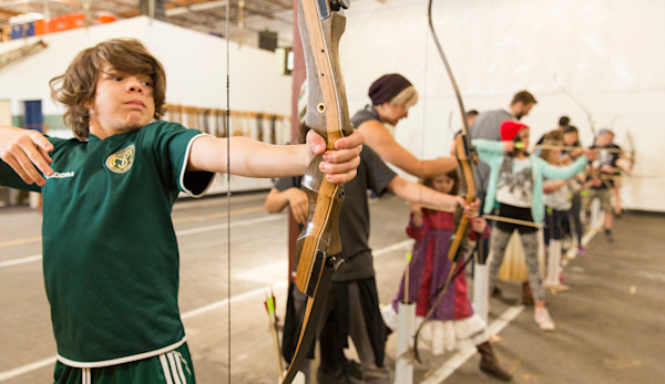 Archery at Trackers Studio