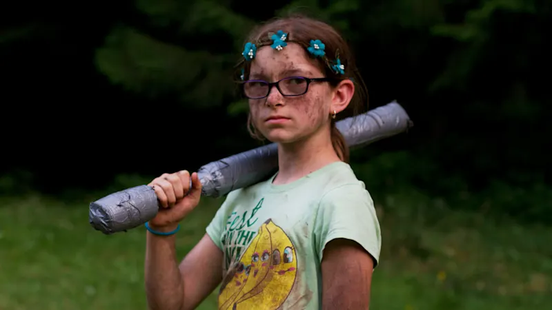 Foam sword battle games at Trackers